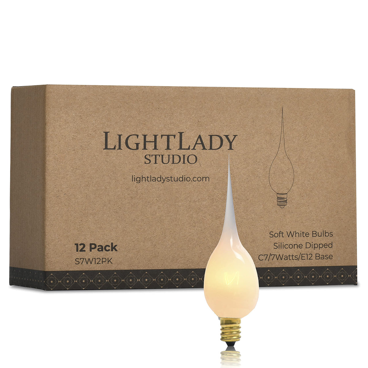 LightLady Studio ideal for window candles and decorative sconces