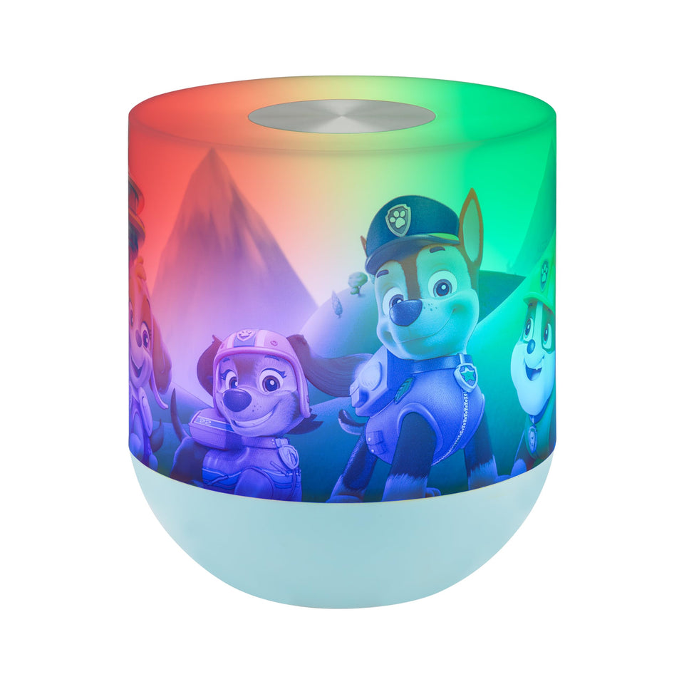 Lights By Night Paw Patrol tabletop lamp capacitive touch for easy on/off control