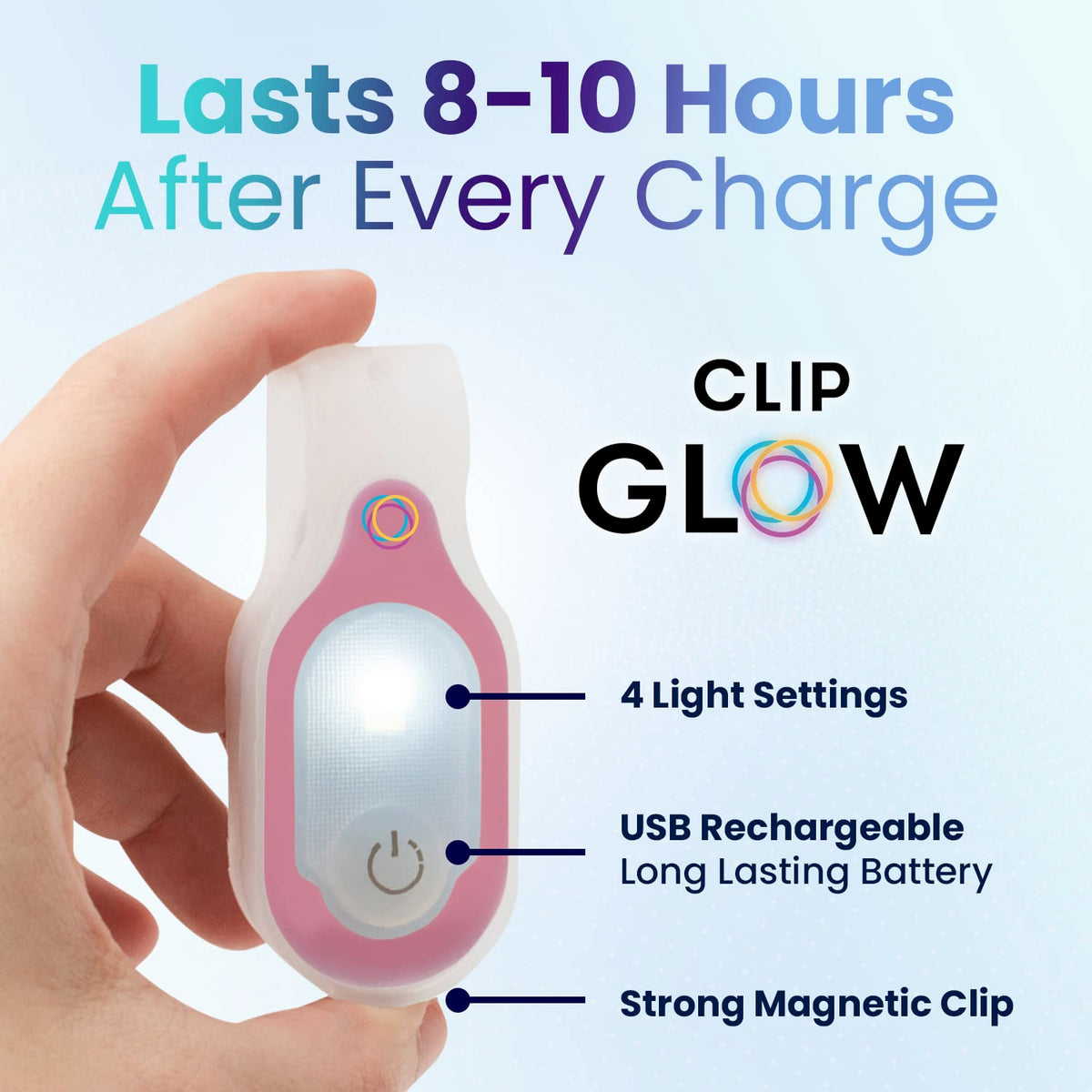 Lightsflo Clipglow four settings display versatile lighting options