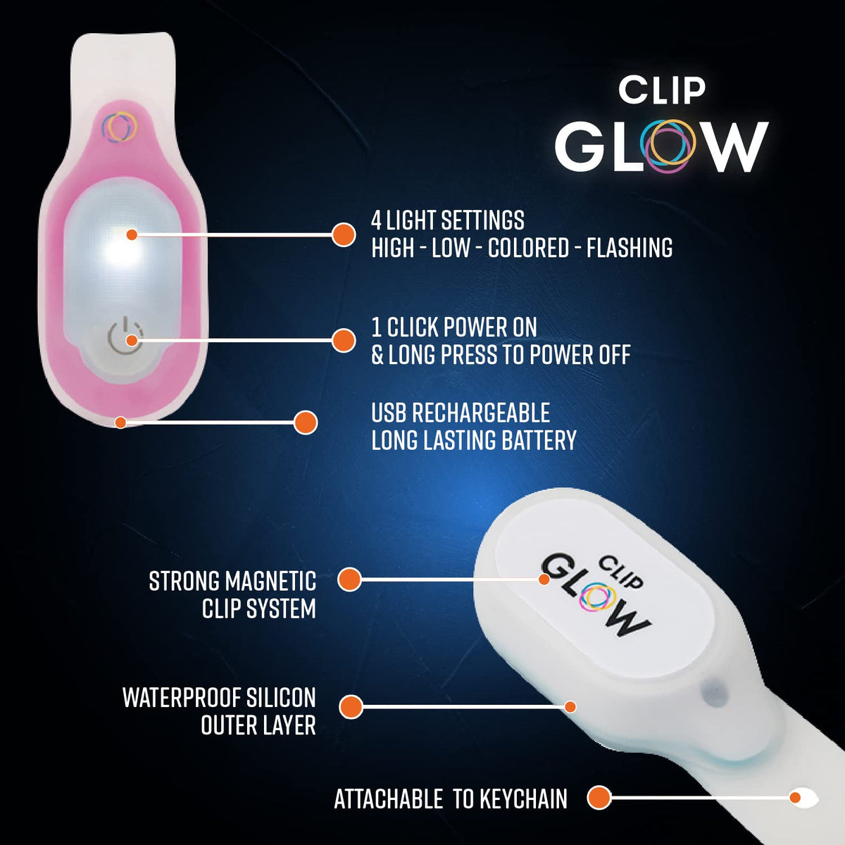 Lightsflo Clipglow in use during night shift for precise tasks