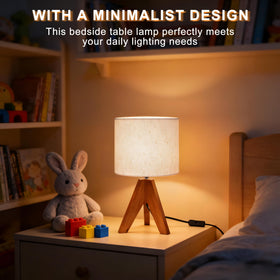 Ligrel lamp with E26 socket supports LED or incandescent bulbs