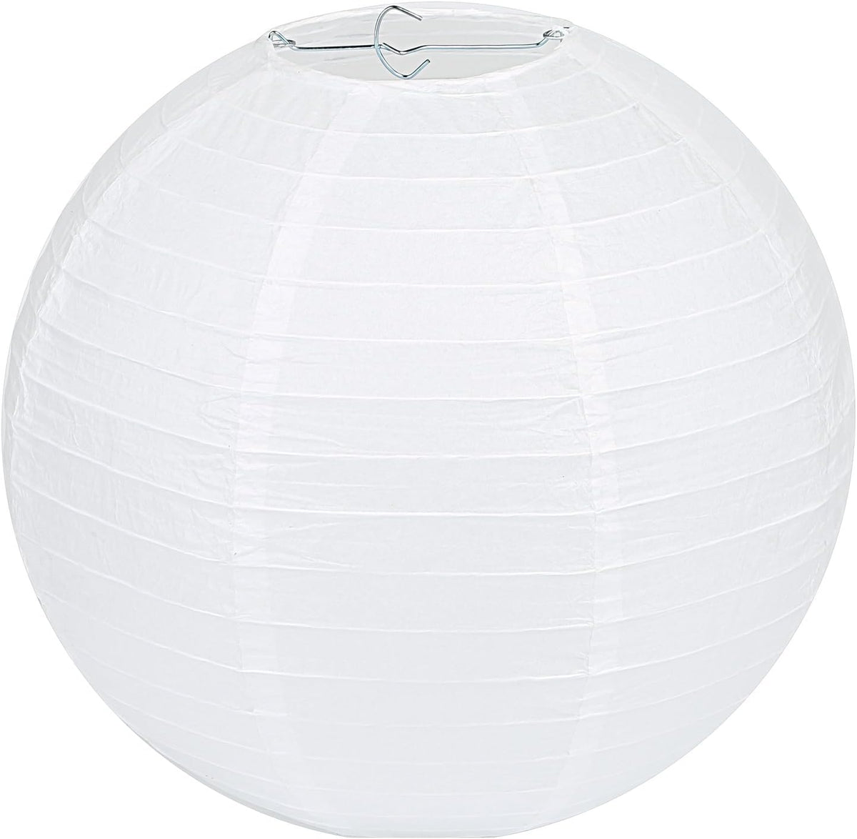 LIHAO 16 inch white round lanterns pack for weddings and events