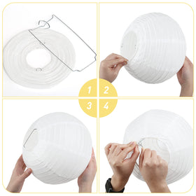 LIHAO paper lanterns offer ambient decor with minimal effort