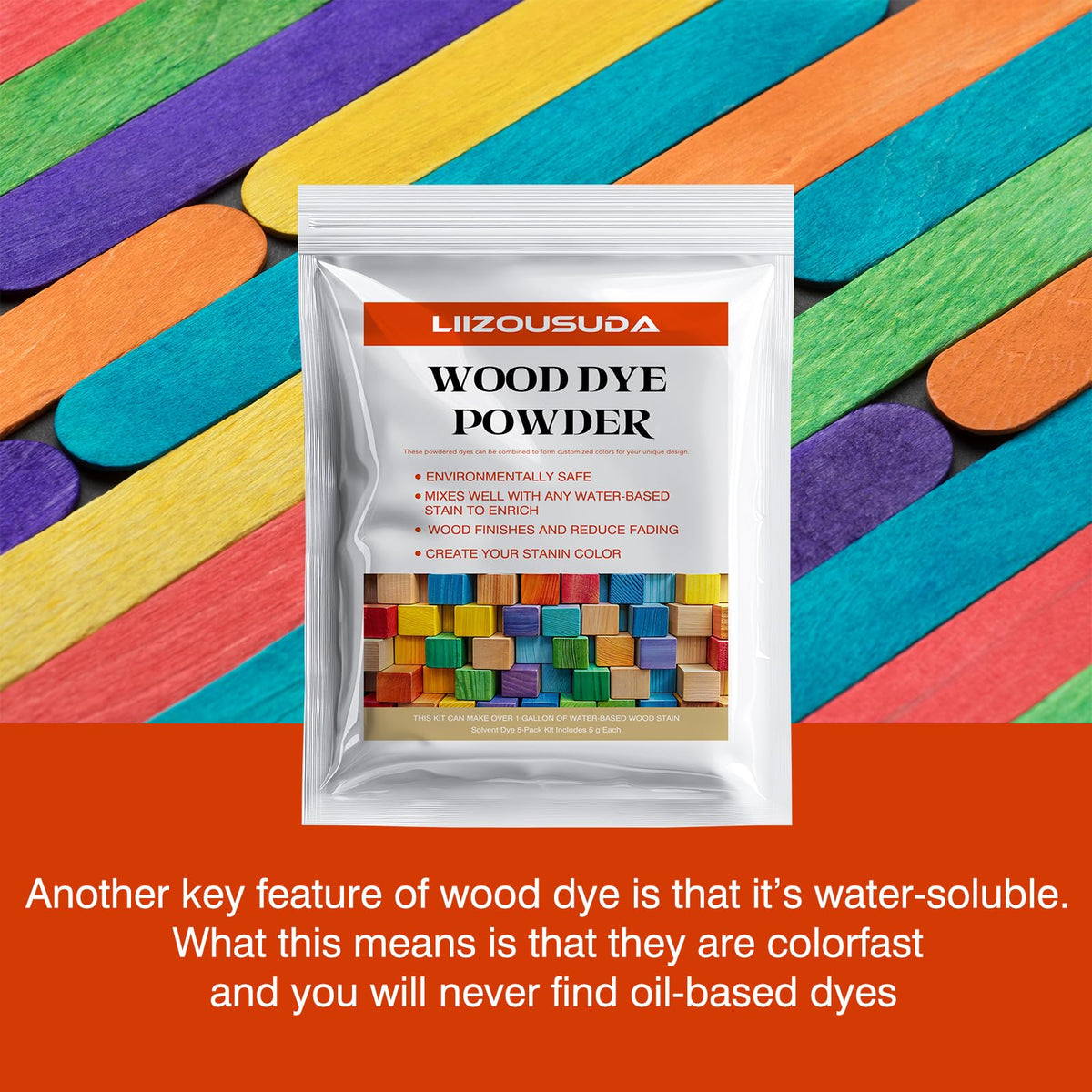 LIIZOUSUDA color-mixing demonstrating customizable shades for furniture