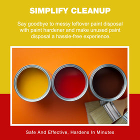 LIIZOUSUDA in-action hardener thickens latex paint quickly