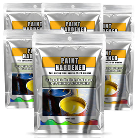 LIIZOUSUDA paint disposal hardener packets for quick cleanup after painting.