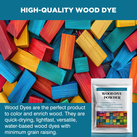 LIIZOUSUDA yellow dye powder for wood adds bright highlights and sunlit tones