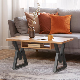 Likapop 16in leg adjustable feet ensure level surfaces and floor protection.