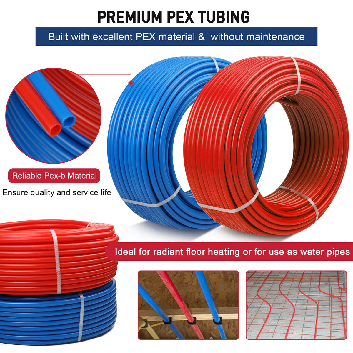 Likeem PEX crimping assembly for quick, secure connections.