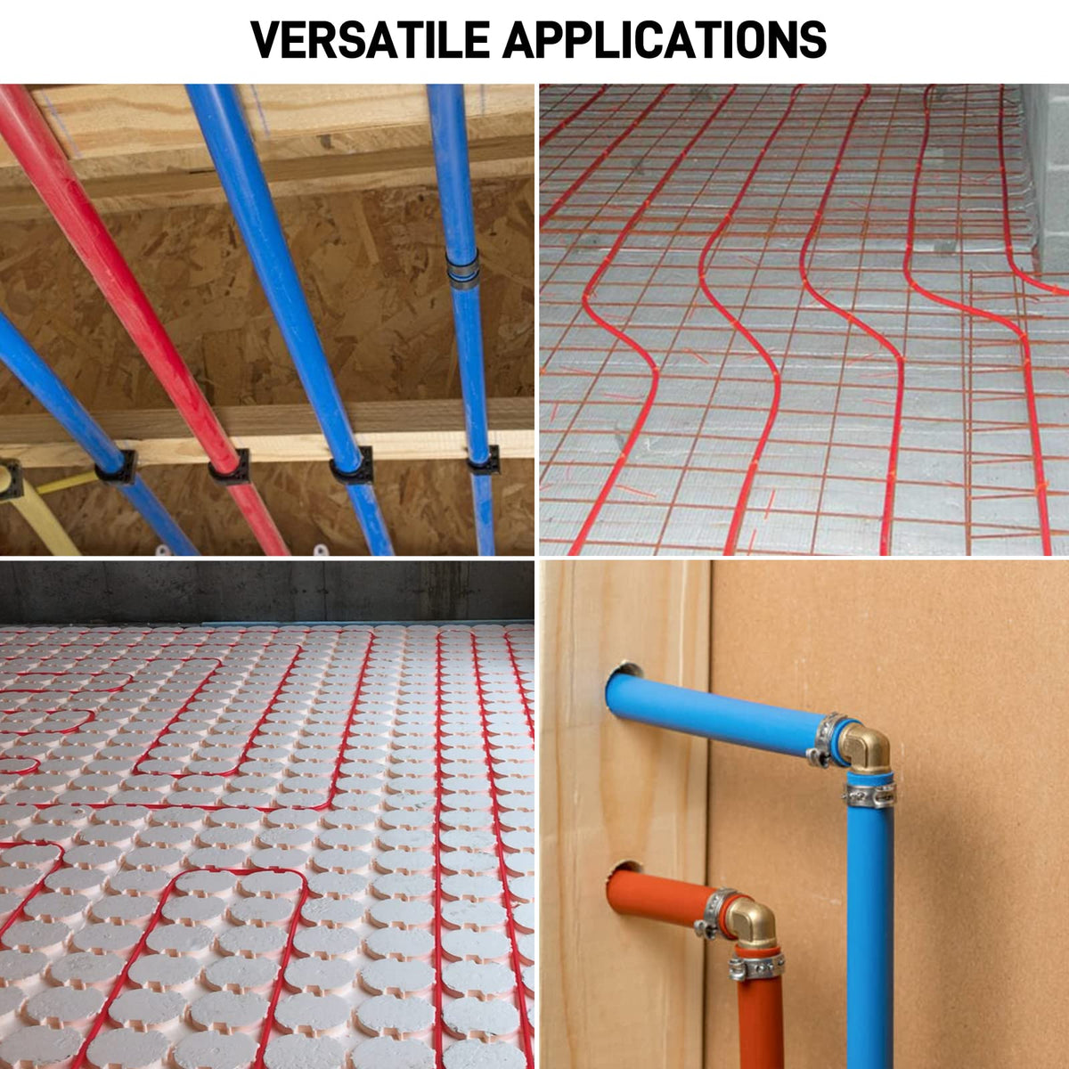 Likeem radiant heat PEX tubing suitable for floor heating projects.
