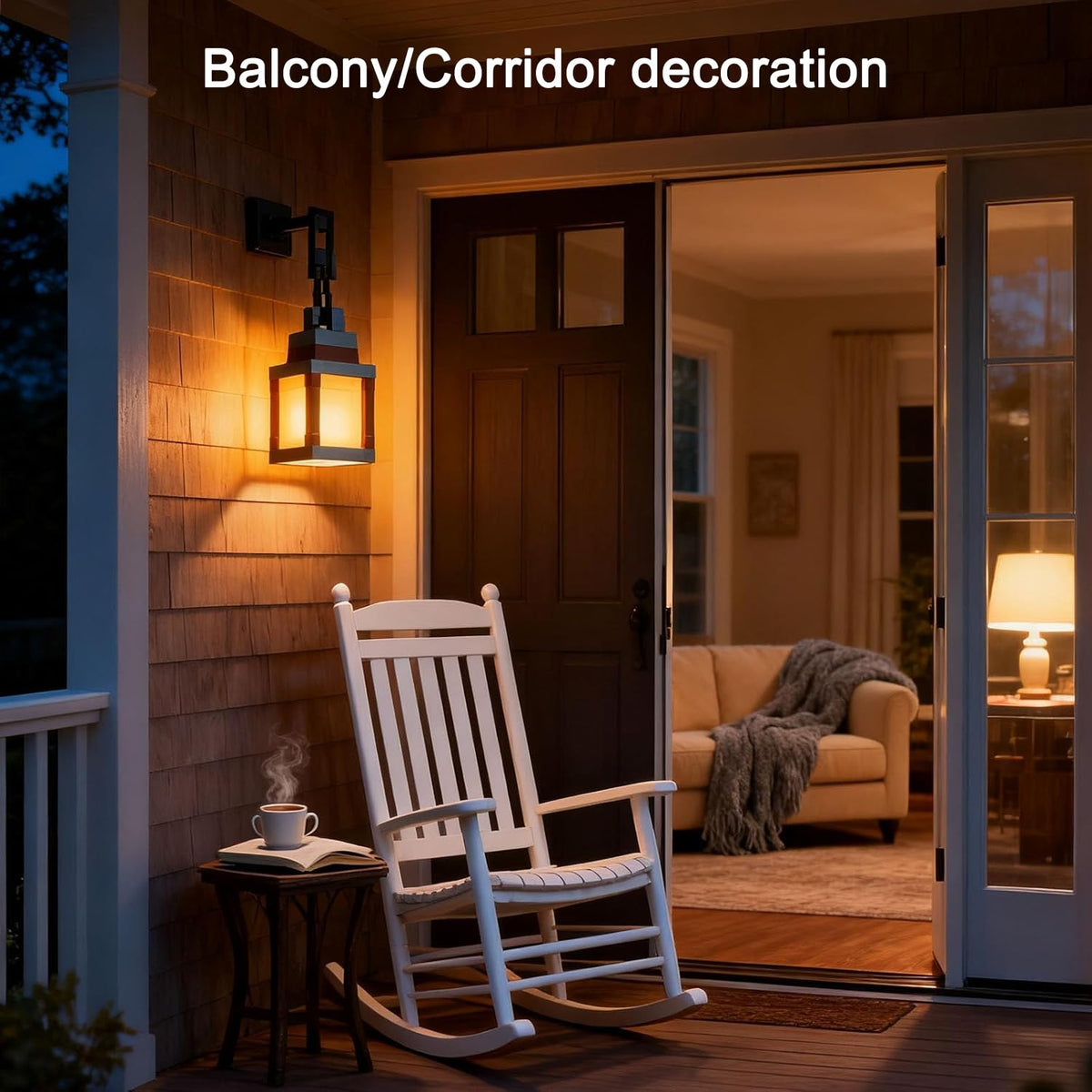 LIKEGOR Pixelated Lantern rechargeable battery enables cordless night lighting anywhere.