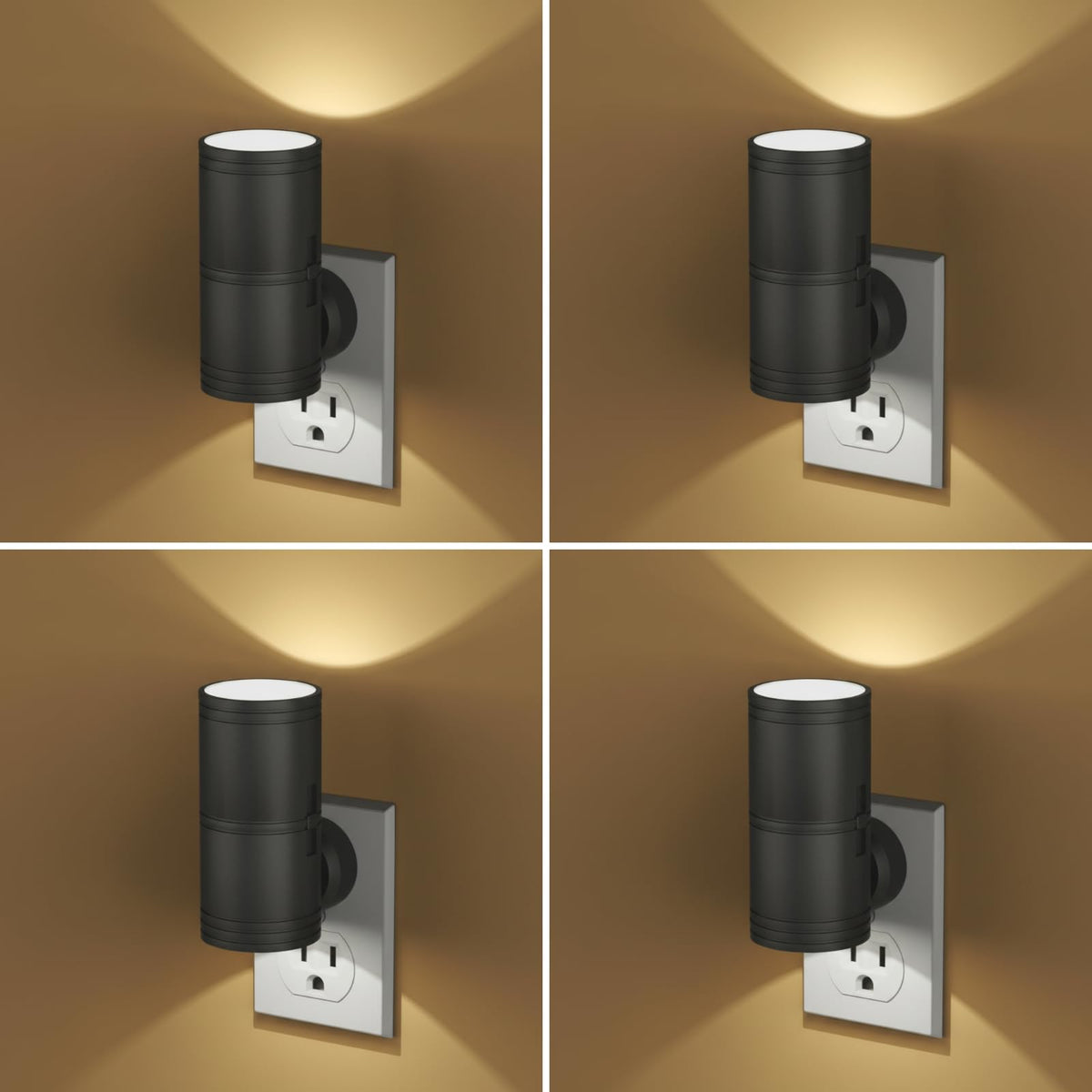 Likelgn night light with dusk-to-dawn sensor for hands-free corridor illumination.