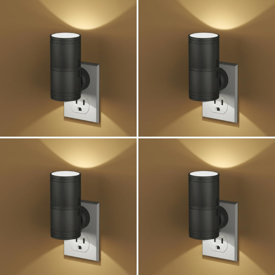 Likelgn night light with dusk-to-dawn sensor for hands-free corridor illumination.