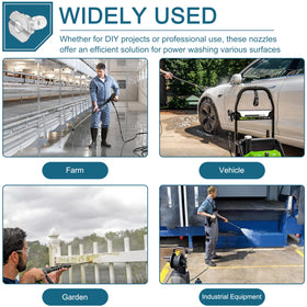 LikeLion concrete patio nozzle handles hard surfaces with focused power.