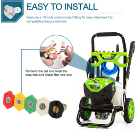 LikeLion deck cleaning nozzle ideal for wood surfaces and gentle prep.