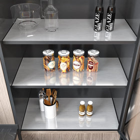 LIKILIKI counter update peel-stick simplifies decor changes