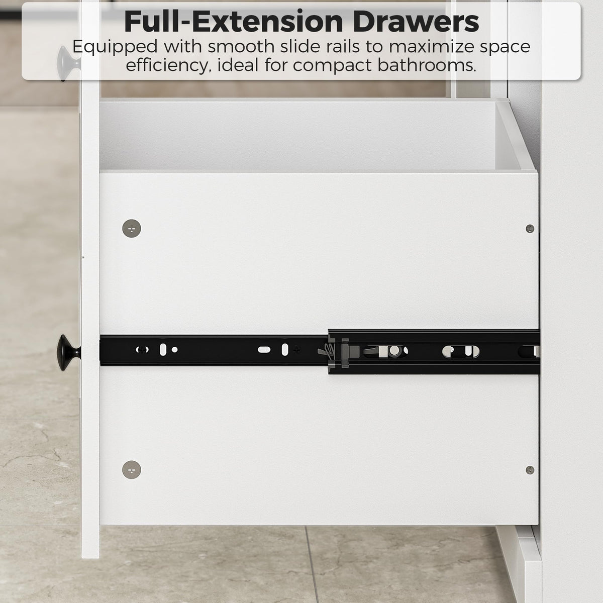 LIKIMIO hardware and fittings ensure sturdy, reliable installation.