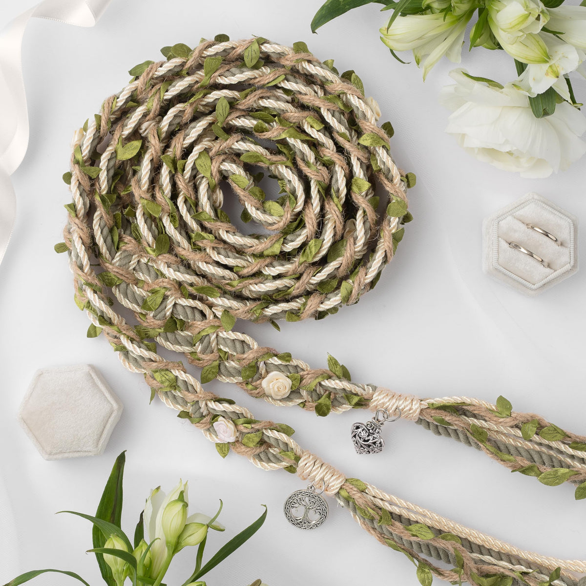 L.I.L.O.U cord length of 83 inches suitable for various handfasting styles.