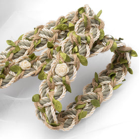 L.I.L.O.U soft yet durable ceremony cord in use during a handfasting.