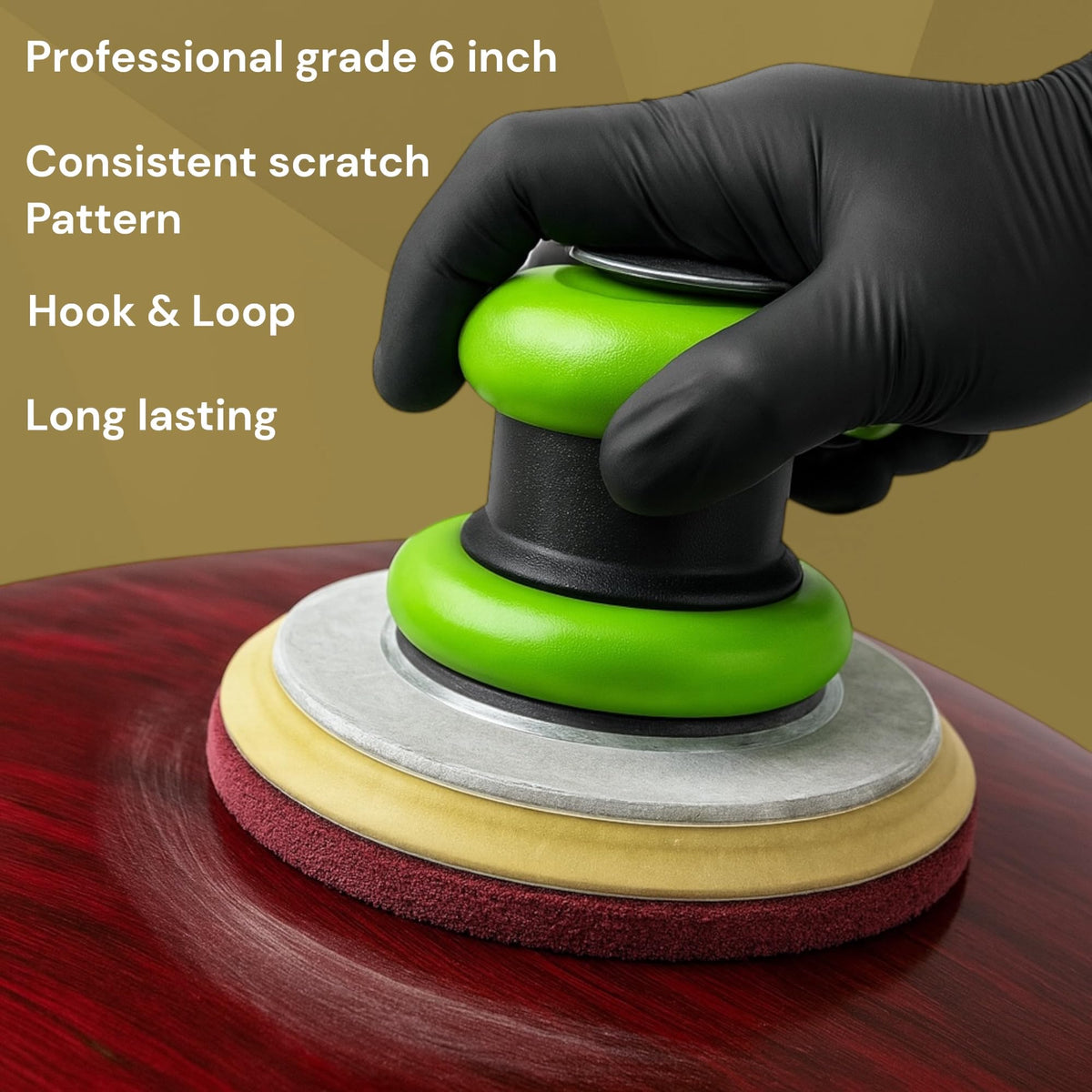 LiME LiNE discs suitable for scuffing clearcoat or bare metal