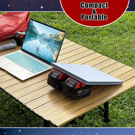 One-touch DC port connection enables quick Starlink power on demand.