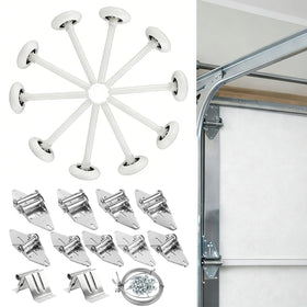 LIMICAR nylon roller white 2in kit reduces door noise and provides smooth operation.