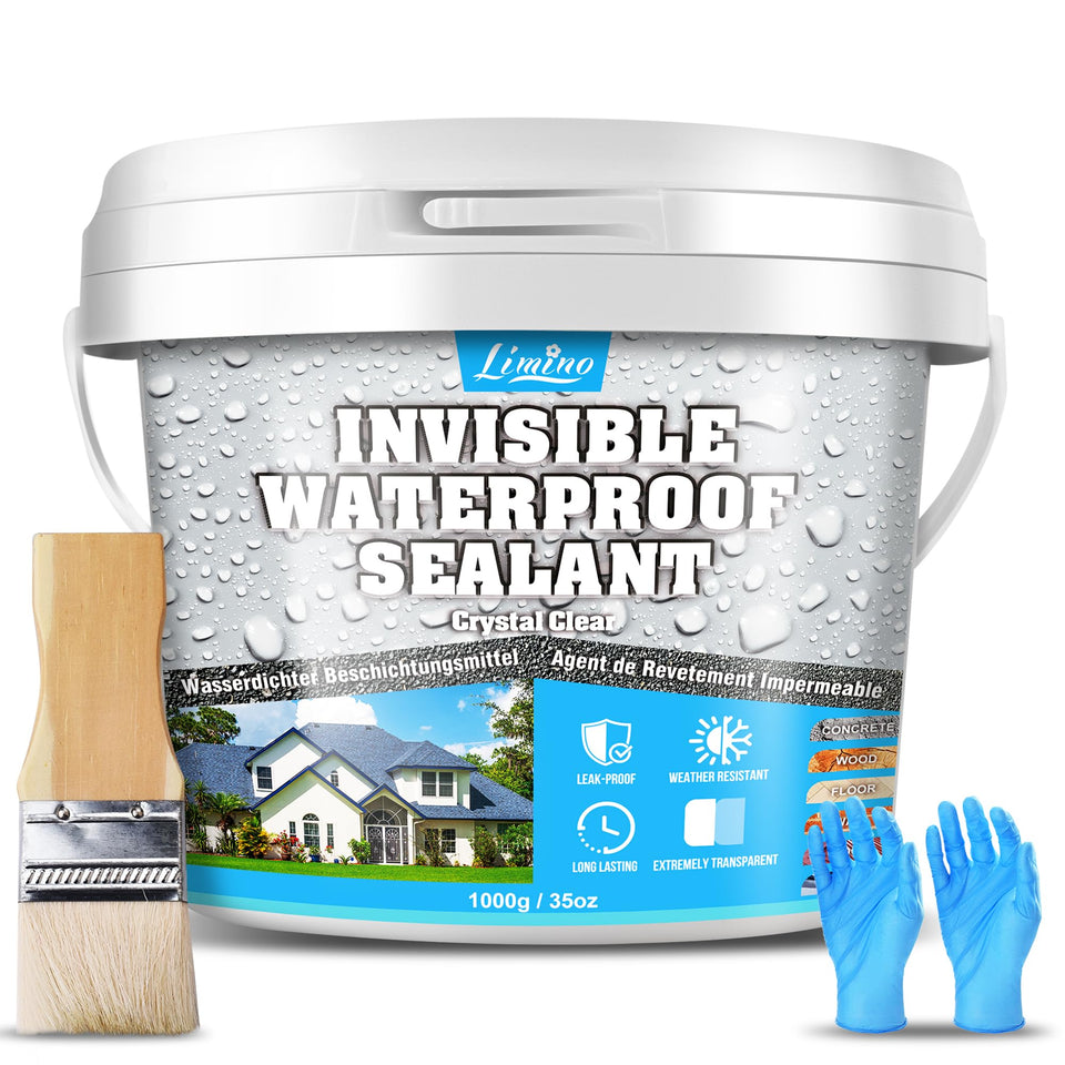Limino Waterproof Sealant bottle with 35oz capacity for versatile indoor and outdoor protection.