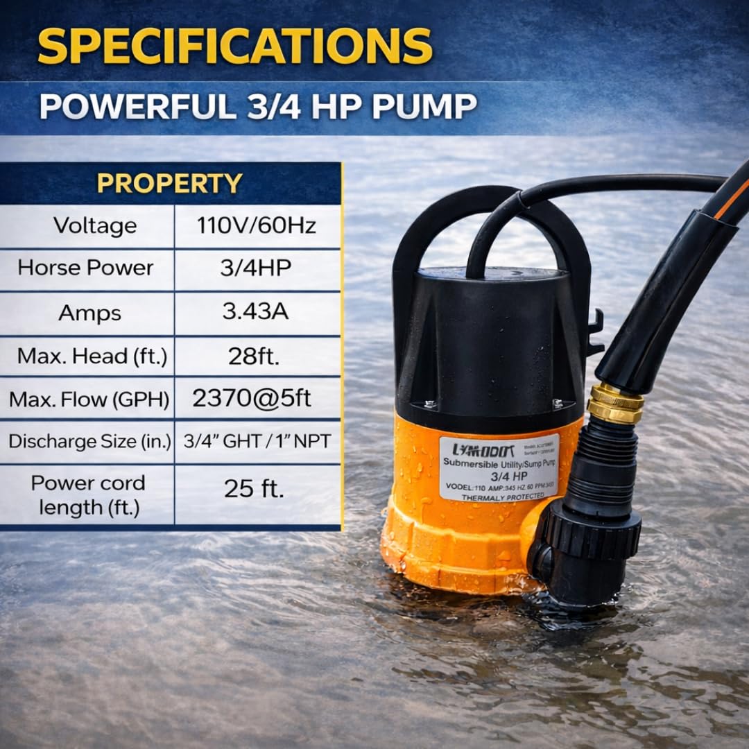Limodot durable thermoplastic pump body resists corrosion