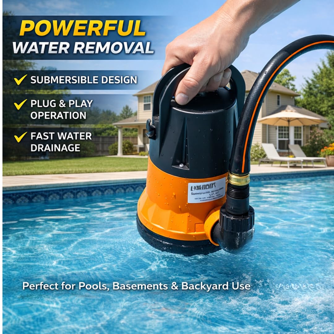 Limodot quiet portable water pump designed for easy transport