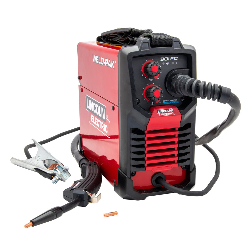 Lincoln Electric 90i FC welder compact unit for on-site use.