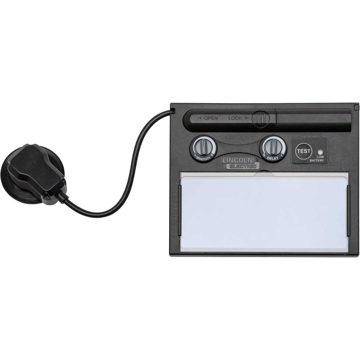 Lincoln Electric K4983-1 grind mode for clear visibility while grinding.