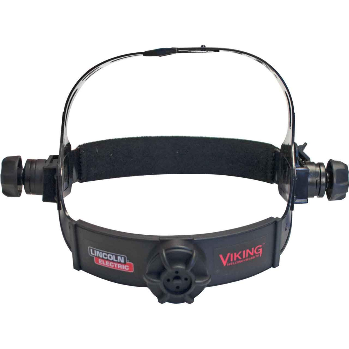 Lincoln Electric Viking 3-Point Ratchet Headgear adjustment dial enables quick fit tweaks