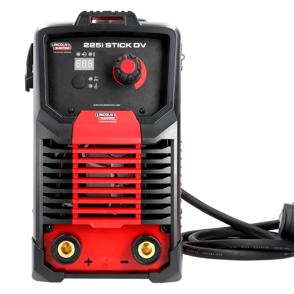 Includes cables, clamps, and adapters for quick setup with Weld-Pak 225i