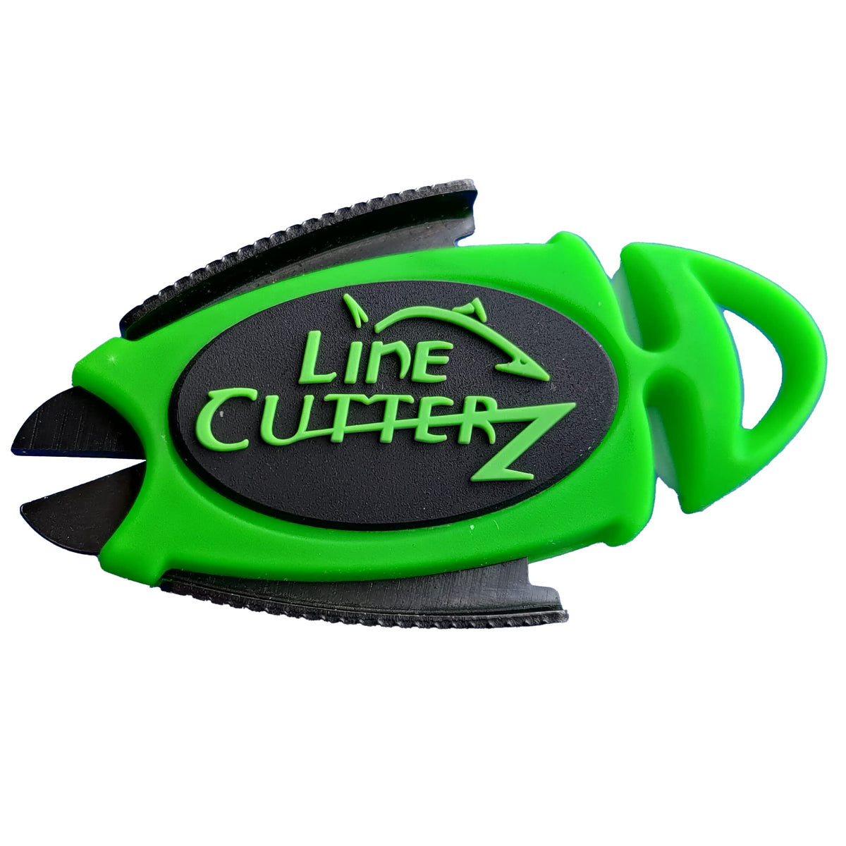 LINE CUTTERZ dual hybrid ceramic cutter close-up for precise line trimming on various fishing lines
