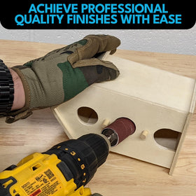 LINE10 Tools die grinder compatible drum sander for detailed work.