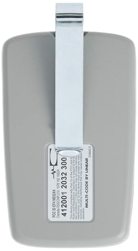 Linear MCS412001 encoding switches show two 10 position codes for customization