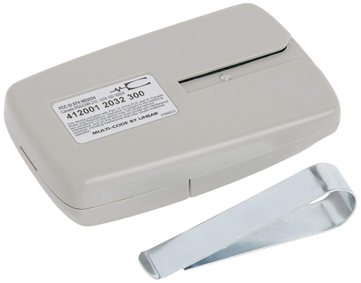 Linear MCS412001 test and operate indicator signaling activity