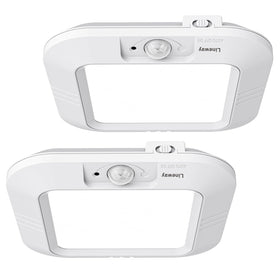 Lineway battery ceiling light with motion sensor for hands-free shower illumination