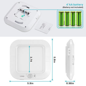 LINEWAY motion sensor light under cabinet helps locate items in dim light
