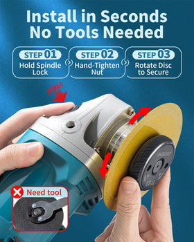 LINGIGAOUT compatible with 4-1/2 to 9 inch grinders from major brands.