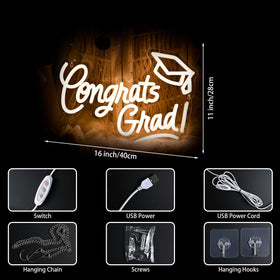 Lingqiang 63 cm hanging chain included for secure wall or window display