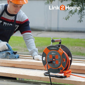 Link2Home compact design fits neatly in garages and trunks.