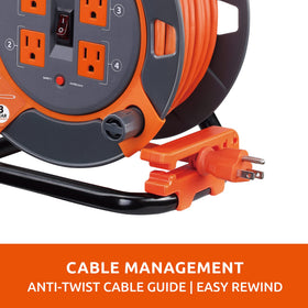 Link2Home outdoor-rated cord suitable for garages and patios.
