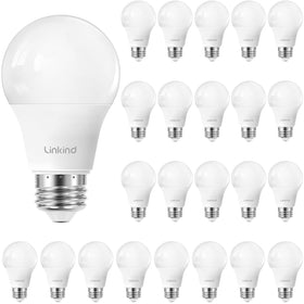 Linkind A19 dimmable bulb emits 800 lumens in 2700K warm light for cozy spaces
