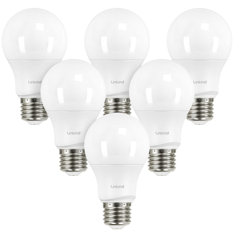 Linkind A19 dimmable bulbs packaging for easy installation