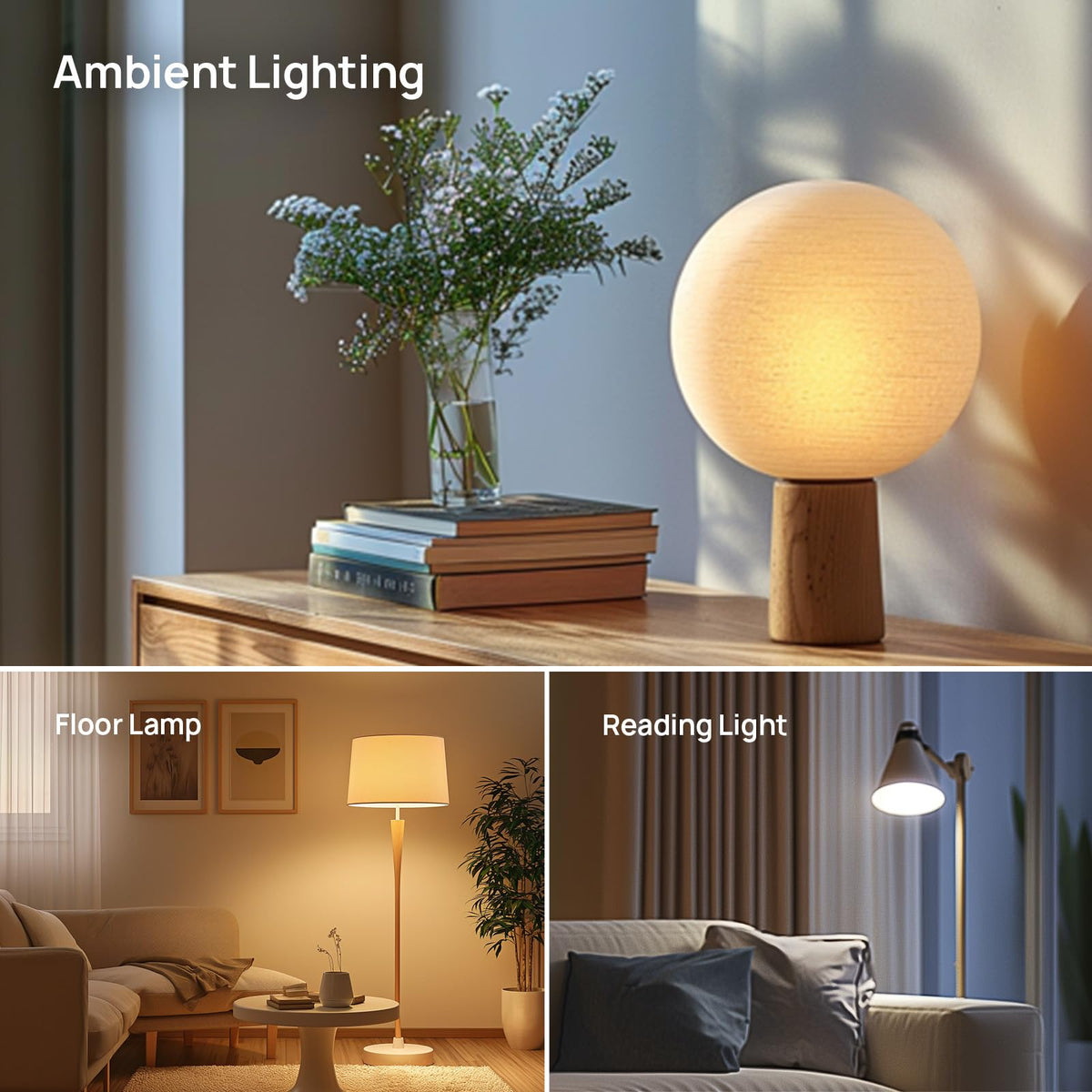Six-pack Linkind A19 LED bulbs for convenient multi-room replacement.