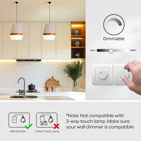 Linkind A19 LED bulb with E26 base fits standard fixtures for easy installation.