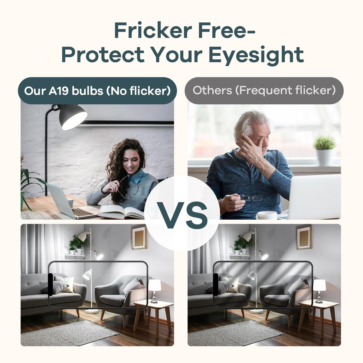 Linkind A19 LED bulb energy-saving option reduces electricity use