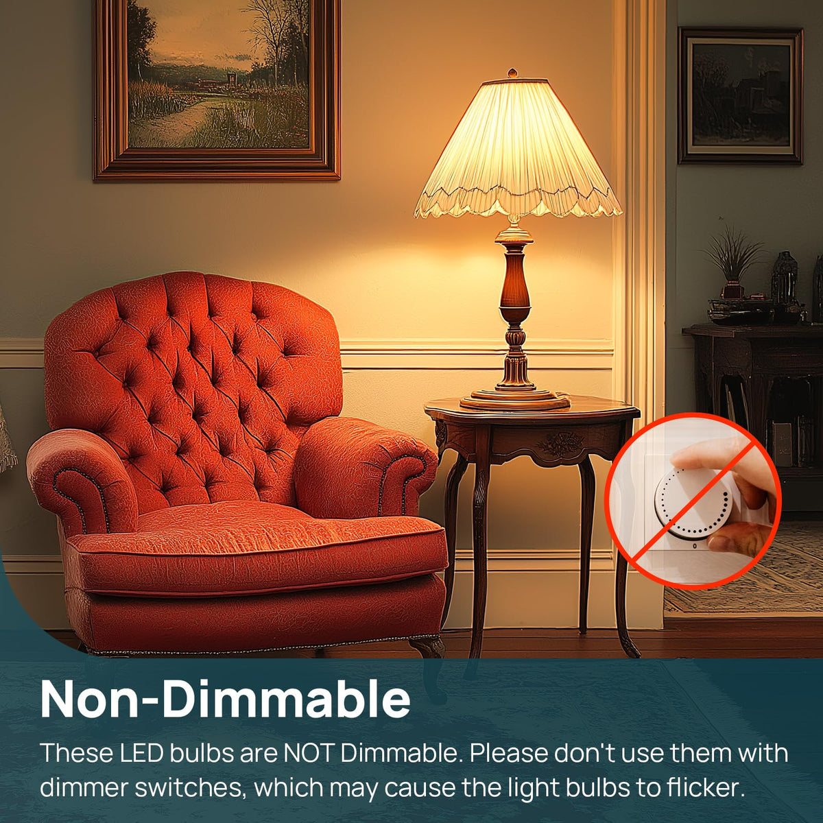 Energy-saving Linkind A19 reduces electricity use versus incandescent bulbs.
