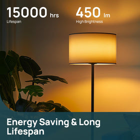 Non-dimmable Linkind A19 LED bulb for stable instant lighting.
